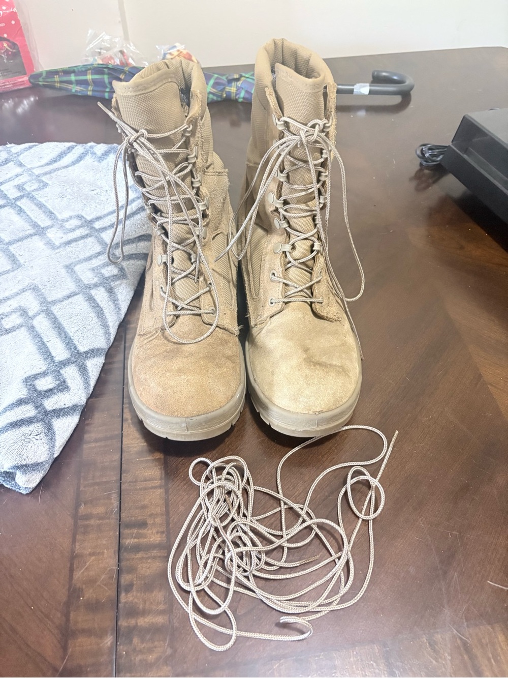 Altama Tactical Military Combat Boots Tan Coyote Vibram Sole Men’s 10.5W